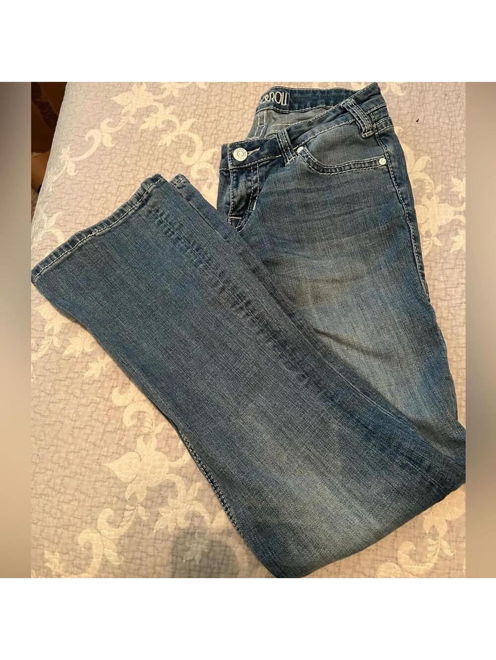 Rock and Roll Rival Low Rise Bootcut Jeans Womens 27x32